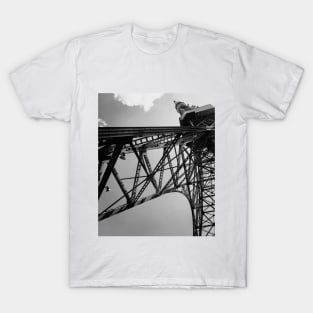 Black and White Tokyo Tower, Tokyo, Japan, Photography T-Shirt